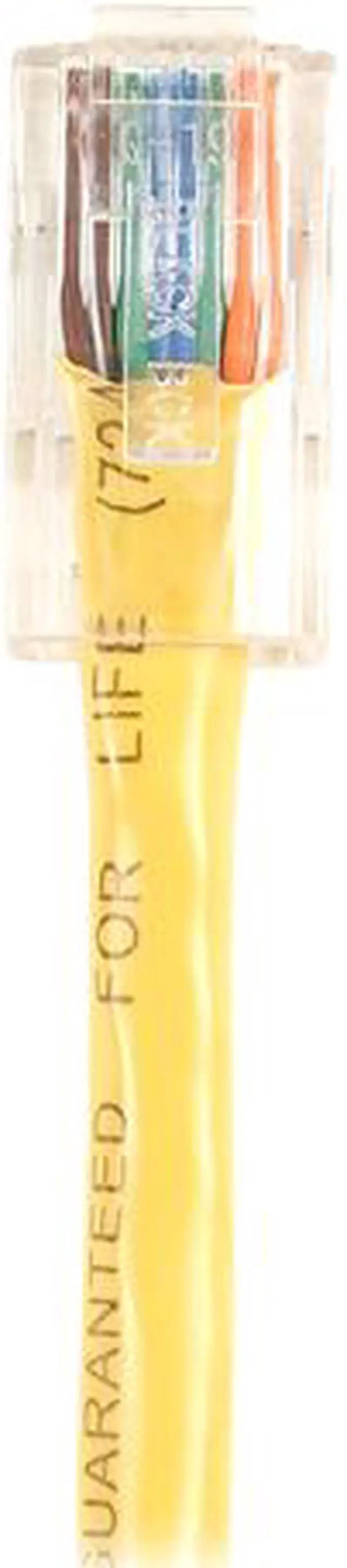 Main image of Black Box CAT5e Value Line Patch Cable, Stranded, Yellow, 7-Ft. (2.1-m)