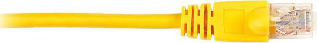 Main image of Black Box CAT6 Value Line Patch Cable, Stranded, Yellow, 1-ft. (0.3-m)