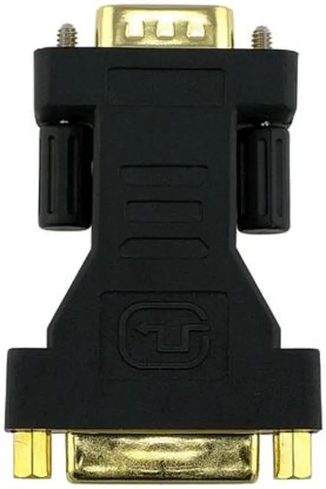 Alt view image 3 of 3 - Insten 675416 Black Dvi-D Digital / Digital Dual Link Cable 9.9Gbps 24+1 Pin M/M + Dvi-F To Vga-M Adapter