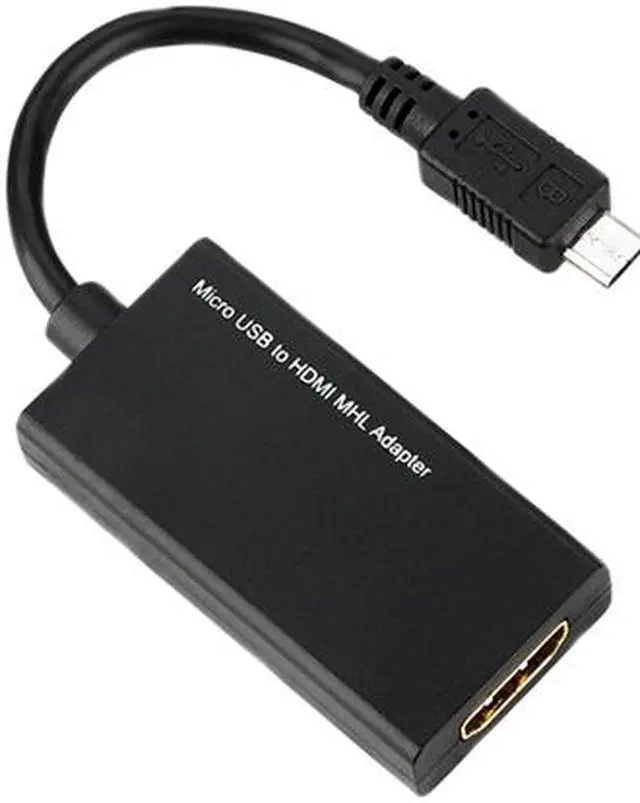 Alt view image 2 of 2 - Insten 675809 Micro USB to HDMI MHL Adapter