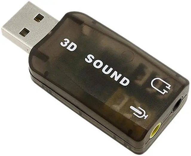 Main image of Insten 675722 USB Sound Card Adapter for Skype / Internet phones / Chat programs / MSN / Yahoo / ICQ / AIM & more