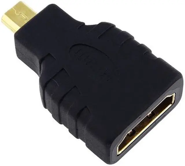 Alt view image 2 of 3 - Insten 384184 6 ft. HDMI Type A to Type D F/M Adapter w/ High Speed HDMI Cable