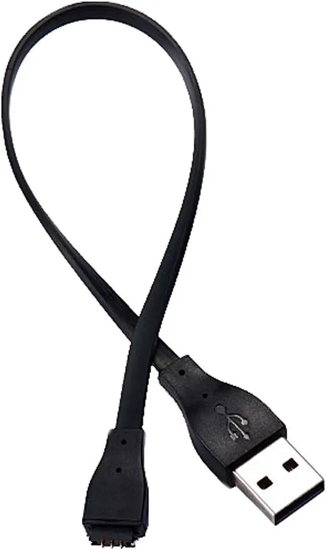 Main image of Insten 2259205 8-inch USB Replacement Charger Charging Cable for Fitbit Force and Fitbit Charge Wireless Fitness Tracker Activity Wristband, Black (NOT Compatible with Charge 2 & Charge 3) - OEM