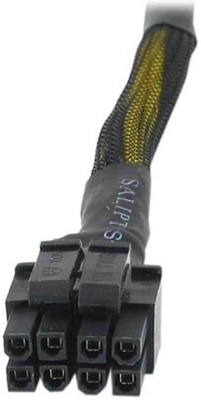 Alt view image 2 of 3 - 1ST PC CORP. CB-4MP4-8F 6.1 in. 8-pin EPS female cable adapter from P4 ATX 4-pin male Cable Female to Male