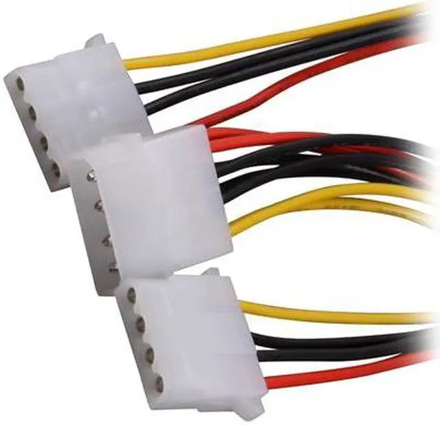 Main image of Works CB-Y24 2 ft. Molex male to 2 x molex females