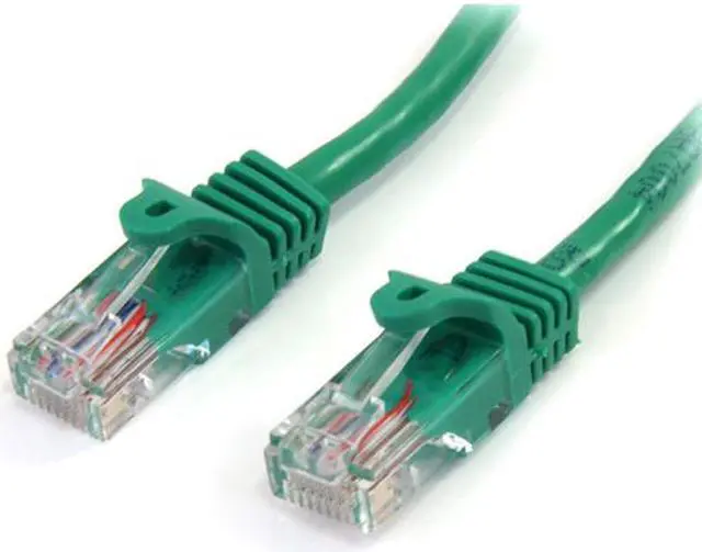 Main image of StarTech 45PATCH15GN 15 ft Green Snagless Cat5e UTP Patch Cable