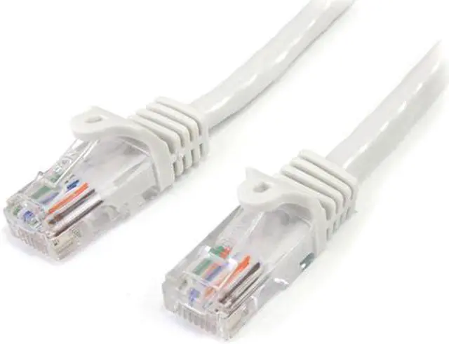 Main image of StarTech.com 6 ft White Snagless Cat5e UTP Patch Cable