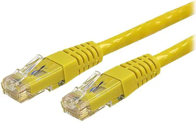 Main image of StarTech.com 15 ft Yellow Molded Cat6 UTP Patch Cable - ETL Verified