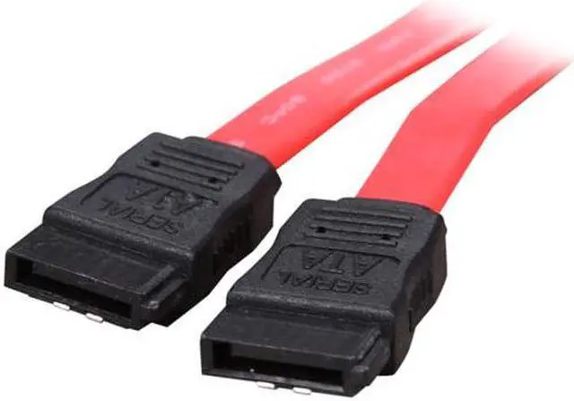 Main image of SNT CABLE-SATA23D7 1.91 ft. 2 x 7-pin SATA Cable for SATA I / II hard drive Model CABLE-SATA23D7 - OEM Male to Male - OEM