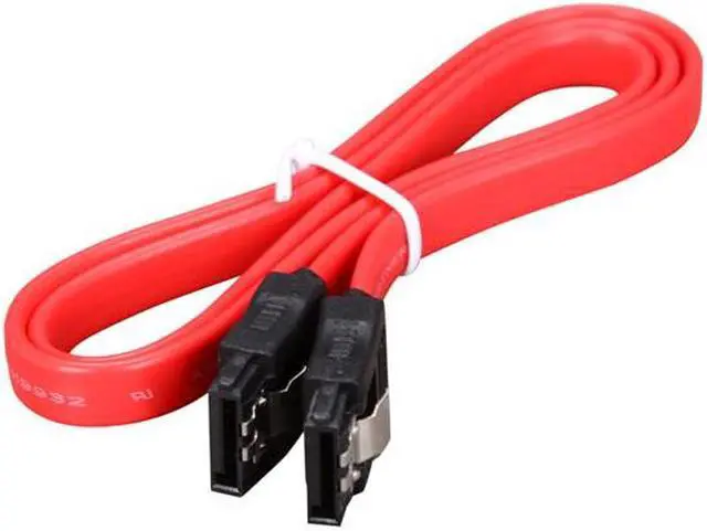 Alt view image 2 of 2 - SNT CABLE-SATA23D7 1.91 ft. 2 x 7-pin SATA Cable for SATA I / II hard drive Model CABLE-SATA23D7 - OEM Male to Male - OEM