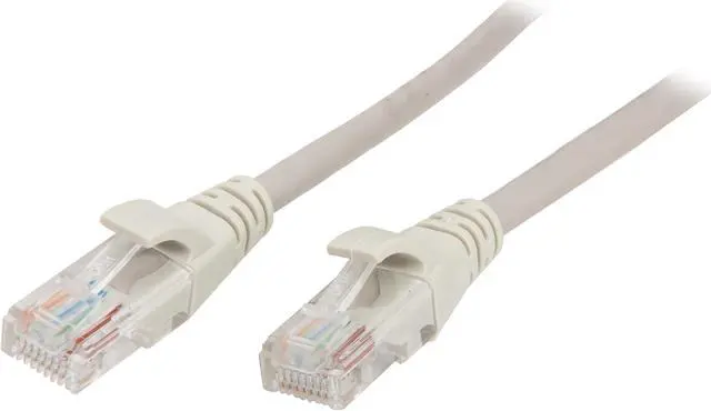 Main image of VCOM VC511-5GY 5 ft. Cat 5E Gray Molded Patch Cable