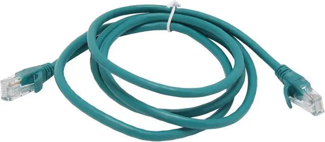 Alt view image 2 of 3 - VCOM VC511-5GN 5 ft. Cat 5E Green Molded Patch Cable