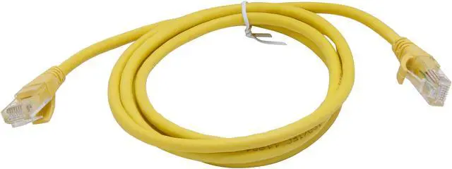 Alt view image 2 of 3 - VCOM VC511-5YL 5 ft. Cat 5E Yellow Molded Patch Cable