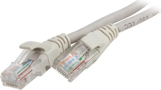 Main image of VCOM VC511-7GY 7 ft. Cat 5E Gray Molded Patch Cable