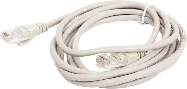 Alt view image 2 of 3 - VCOM VC511-7GY 7 ft. Cat 5E Gray Molded Patch Cable