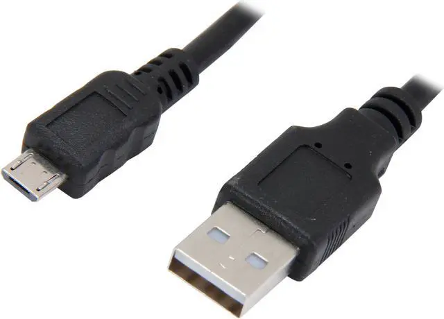 Main image of VCOM VC-MICRO10 Black USB 2.0 Type A Male to Micro USB 5pin Male Cable