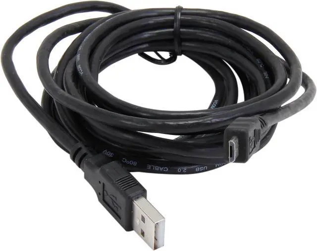 Alt view image 2 of 3 - VCOM VC-MICRO10 Black USB 2.0 Type A Male to Micro USB 5pin Male Cable