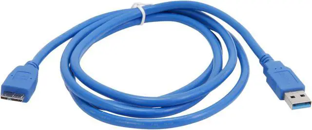 Alt view image 2 of 3 - VCOM VC-USB3MC6 Blue USB 3.0 Type A Male to Micro B Male Cable