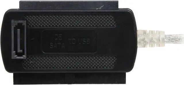 Alt view image 5 of 6 - VCOM VC-USBSATA USB 2.0 to SATA/IDE Adapter