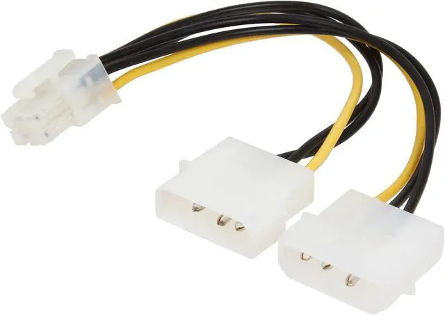 Main image of VCOM VC-POWPCIE 6.1 in. 6-Pin PCI-Express Extender Cable for Power Supply