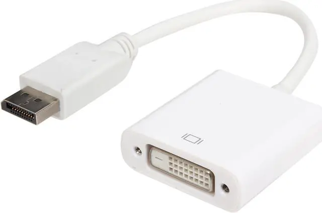 Main image of VCOM VC-MD/DVIS 10" Mini DisplayPort M to DVI Single-Link F White Adapter