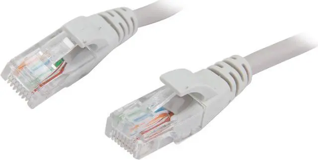 Main image of VCOM VC511B-7GY 7 ft. Cat 5E Gray Crossover Cable