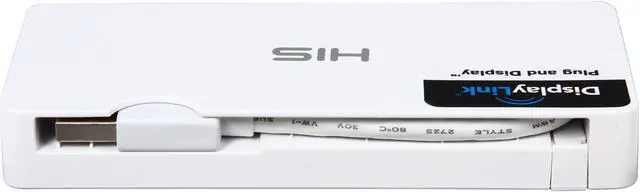 Alt view image 4 of 7 - HIS Multi-View USB Portable Docking Station, Gigabit Ethernet for Mac & Windows (HDMI + VGA up to 2048 x 1152, USB 3.0 port)