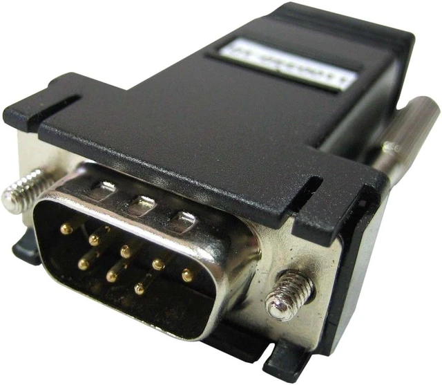 Perle RJ-45F to DB-9M Straight-thru (DCE) Adapter - Newegg.com