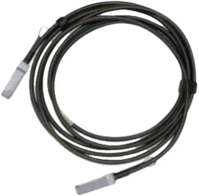 Main image of Mellanox MCP1600-C003E30L 9.84 ft. Cat QSFP28 Black Passive Copper Cable ETH 100GbE QSFP28 3m Black 30AWG