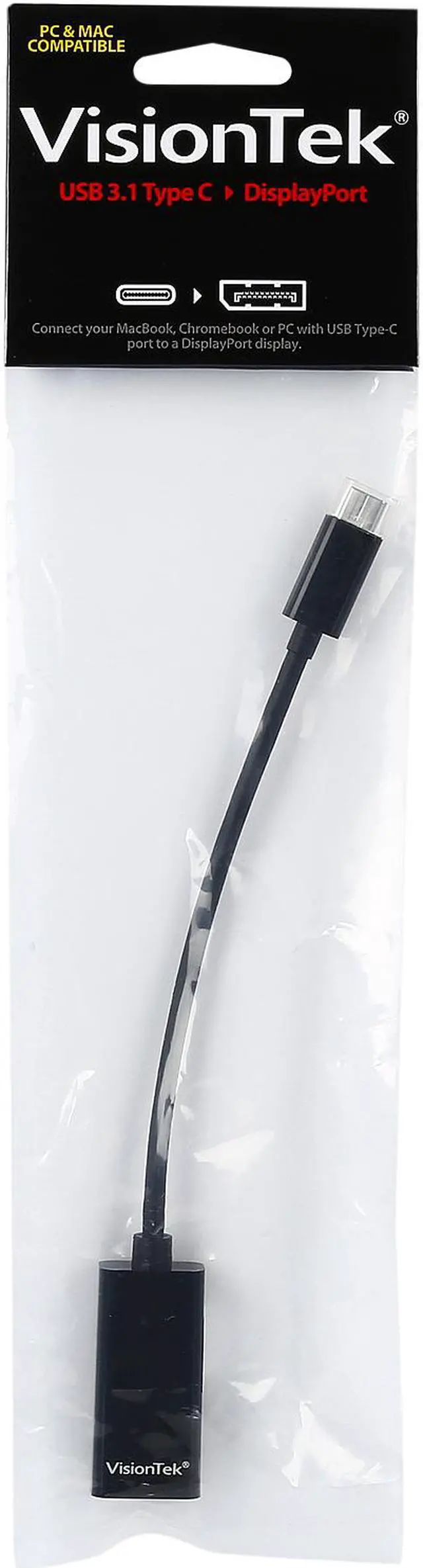 Main image of VisionTek 900817 USB 3.1 Type C to DisplayPort Adapter (M/F)