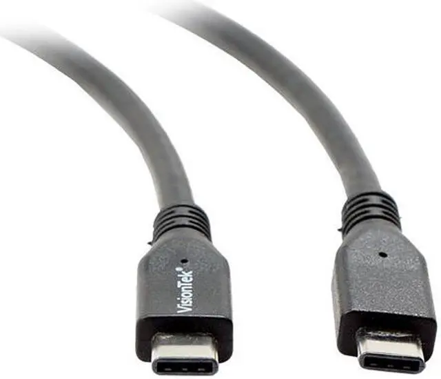 Alt view image 2 of 3 - VisionTek 900825 Black USB 3.1 Type C Cable 1 Meter (M/M)