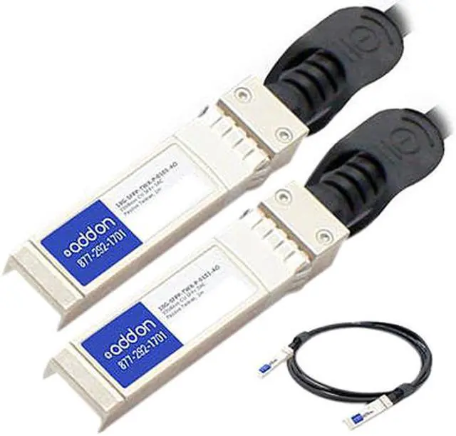 Main image of AddOn - Network Upgrades 10G-SFPP-TWX-P-0101-AO 3.30 ft. Network Ethernet Cable