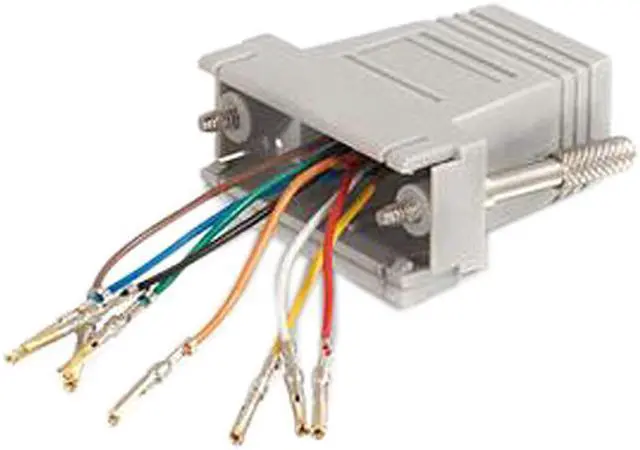 Main image of C2G 02925 RJ45 to DB15 Female Modular Adapter, Gray