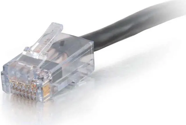 Main image of C2G 10ft Cat6 550MHz Assembled Plenum Patch Cable - Black