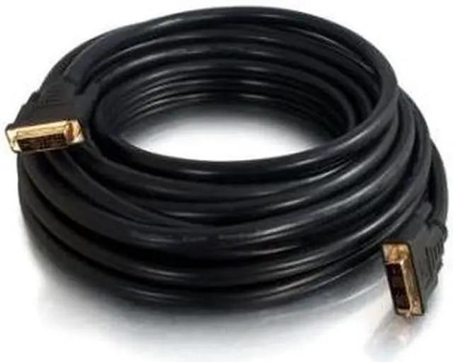 Main image of C2G 41232 Pro Series Single Link DVI-D Digital Video Cable M/M, In-Wall CL2-Rated, Black (15 Feet, 4.57 Meters)