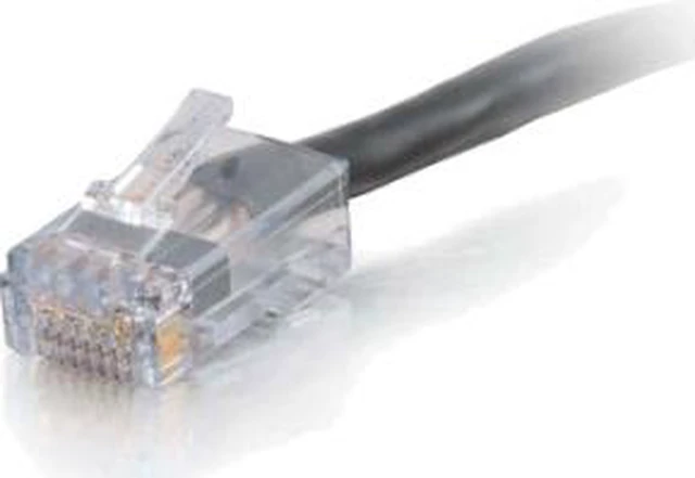 Main image of C2G 75ft Cat6 550MHz Assembled Plenum Patch Cable - Black