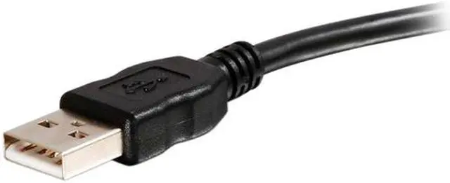 Alt view image 2 of 2 - C2G 38989 USB Active Cable - USB 2.0 A Male to B Male Active Cable for Printers and Scanners, Center Booster Format, Black (25 Feet, 7.62 Meters)