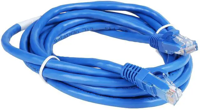 Alt view image 2 of 3 - C2G 03976 Cat6 Cable - Snagless Unshielded Ethernet Network Patch Cable, Blue (8 Feet, 2.43 Meters)