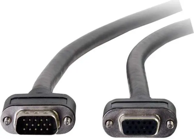 Main image of C2G 50240 Select VGA Video Extension Cable VGA Male to VGA Female, In-Wall CMG-Rated, Black (25 Feet, 7.62 Meters)