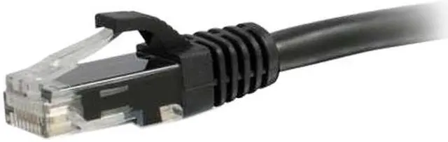 Alt view image 5 of 6 - C2G 00401 Cat5e Cable - Snagless Unshielded Ethernet Network Patch Cable, Black (2 Feet, 0.60 Meters)