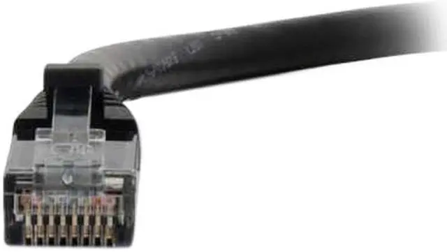 Alt view image 3 of 6 - C2G 00401 Cat5e Cable - Snagless Unshielded Ethernet Network Patch Cable, Black (2 Feet, 0.60 Meters)