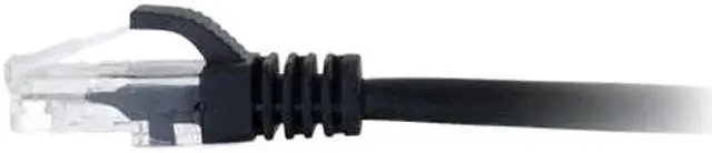 Alt view image 4 of 6 - C2G 00401 Cat5e Cable - Snagless Unshielded Ethernet Network Patch Cable, Black (2 Feet, 0.60 Meters)
