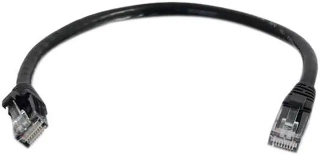Alt view image 2 of 6 - C2G 00403 Cat5e Snagless Unshielded (UTP) Network Patch Cable, Black (6 Feet)