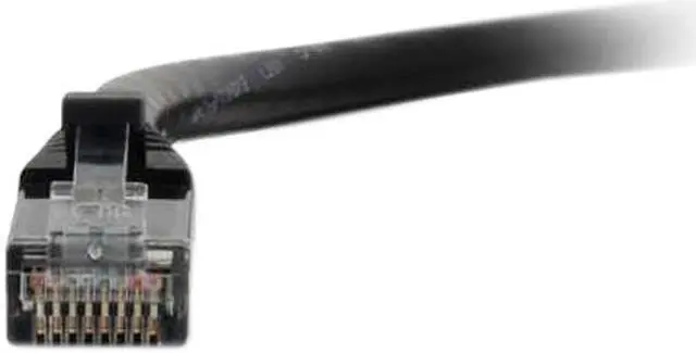Alt view image 4 of 6 - C2G 00407 Cat5e Cable - Snagless Unshielded Ethernet Network Patch Cable, Black (20 Feet, 6.09 Meters)
