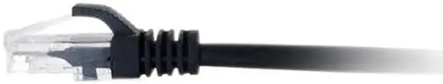 Alt view image 5 of 6 - C2G 00407 Cat5e Cable - Snagless Unshielded Ethernet Network Patch Cable, Black (20 Feet, 6.09 Meters)