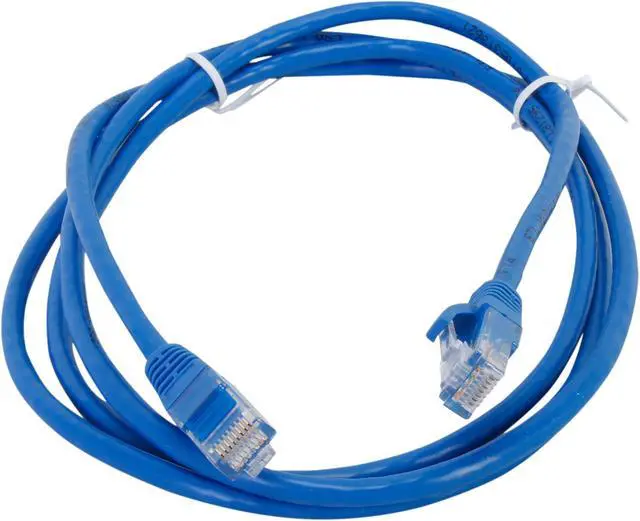 Alt view image 2 of 3 - C2G 00394 Cat5e Cable - Snagless Unshielded Ethernet Network Patch Cable, Blue (6 Feet, 1.82 Meters)