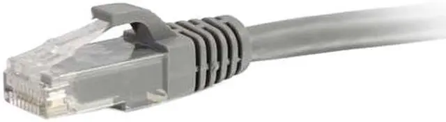 Alt view image 3 of 6 - C2G 00383 Cat5e Cable - Snagless Unshielded Ethernet Network Patch Cable, Gray (2 Feet, 0.60 Meters)