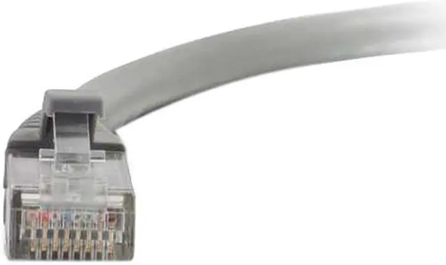 Alt view image 4 of 6 - C2G 00383 Cat5e Cable - Snagless Unshielded Ethernet Network Patch Cable, Gray (2 Feet, 0.60 Meters)