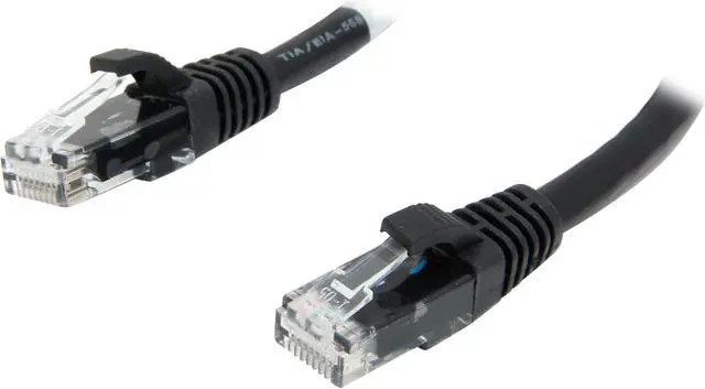 Main image of C2G 03986 Cat6 Cable - Snagless Unshielded Ethernet Network Patch Cable, Black (12 Feet, 3.65 Meters)