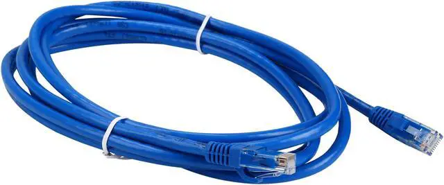 Alt view image 2 of 3 - C2G 03977 Cat6 Cable - Snagless Unshielded Ethernet Network Patch Cable, Blue (9 Feet, 2.74 Meters)